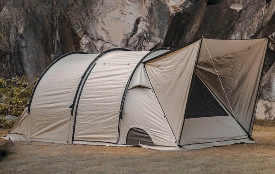 Portable Double-Room Camping Tent